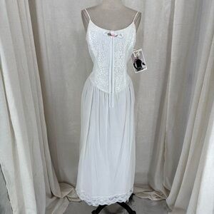 Vintage Stunning White Gunne Sax Jessica McClintock dress